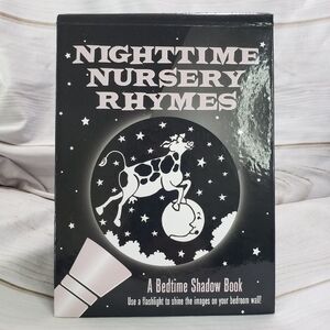 Nighttime Nursery Rhymes A Bedtime Shadow Story Book Peter Pauper Press 2010